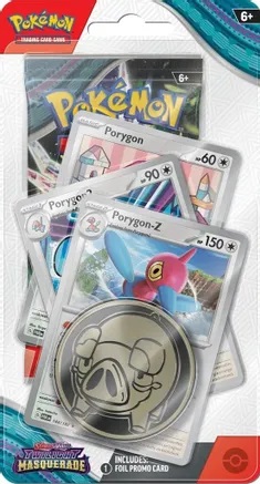 Scarlet & Violet - Twilight Masquerade Premium Checklane Blister - Porygon - Presale