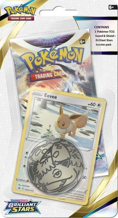 Sword & Shield - 1 Pack Blister - Brilliant Stars - Eevee 