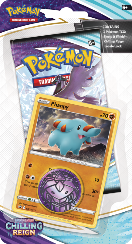 Sword & Shield - 1 Pack Blister - Chilling Reign - Phanpy 