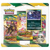 pokemon pokemon 1 pack 3 packs blister sword shield 3 pack blister evolving skies umbreon