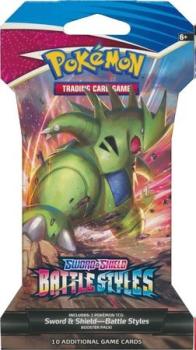 pokemon pokemon 1 pack 3 packs blister sword shield battle styles sleeved booster pack