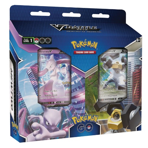 Pokemon Go: V Battle Deck Bundle - Mewtwo & Melmetal