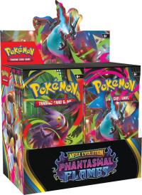 pokemon pokemon booster boxes mega evolution phantasmal flames booster box