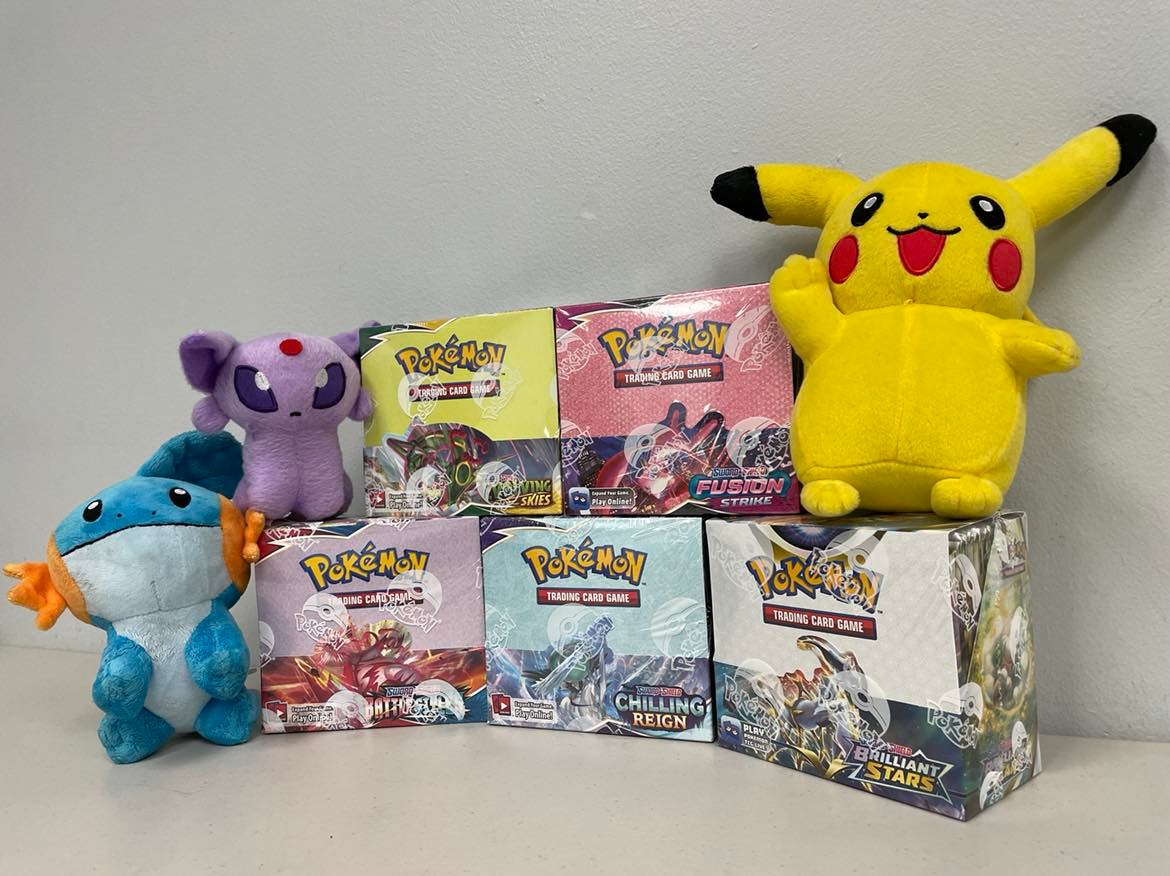 Pokemon Custom Booster Box Case Bundle