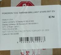 pokemon pokemon booster boxes sword shield brilliant stars booster box case 6 booster boxes sealed