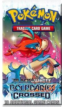 pokemon pokemon booster packs black white boundaries crossed booster pack keldeo art