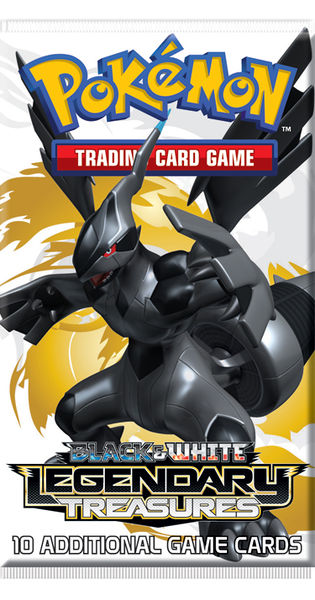 Black & White - Legendary Treasures Booster Pack - Zekrom Art