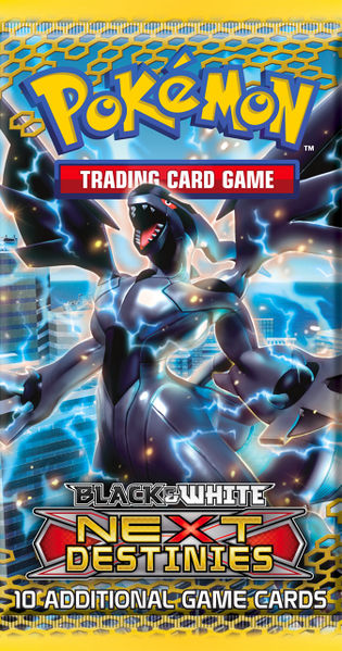 Black & White - Next Destinies Booster Pack - Zekrom Art