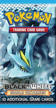 pokemon pokemon booster packs black white noble victories booster pack kyurem art