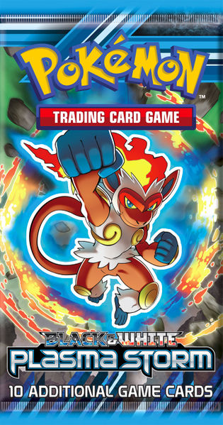 Black & White - Plasma Storm Booster Pack - Infernape Art