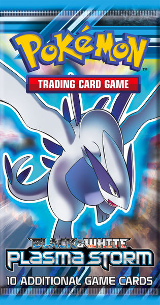 Black & White - Plasma Storm Booster Pack - Lugia Art