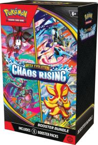 pokemon pokemon booster packs mega evolution chaos rising booster bundle