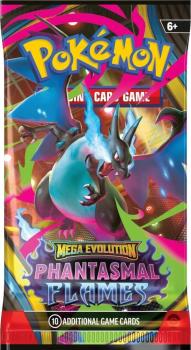 pokemon pokemon booster packs mega evolution phantasmal flames booster pack