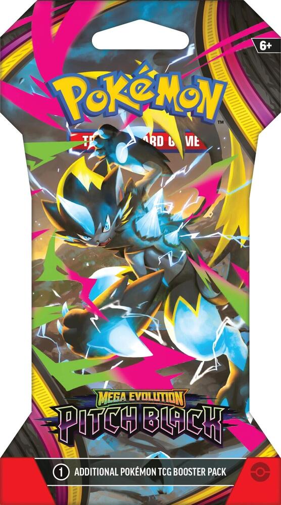 Pitch Black Sleeved Booster Pack - Random Artwork