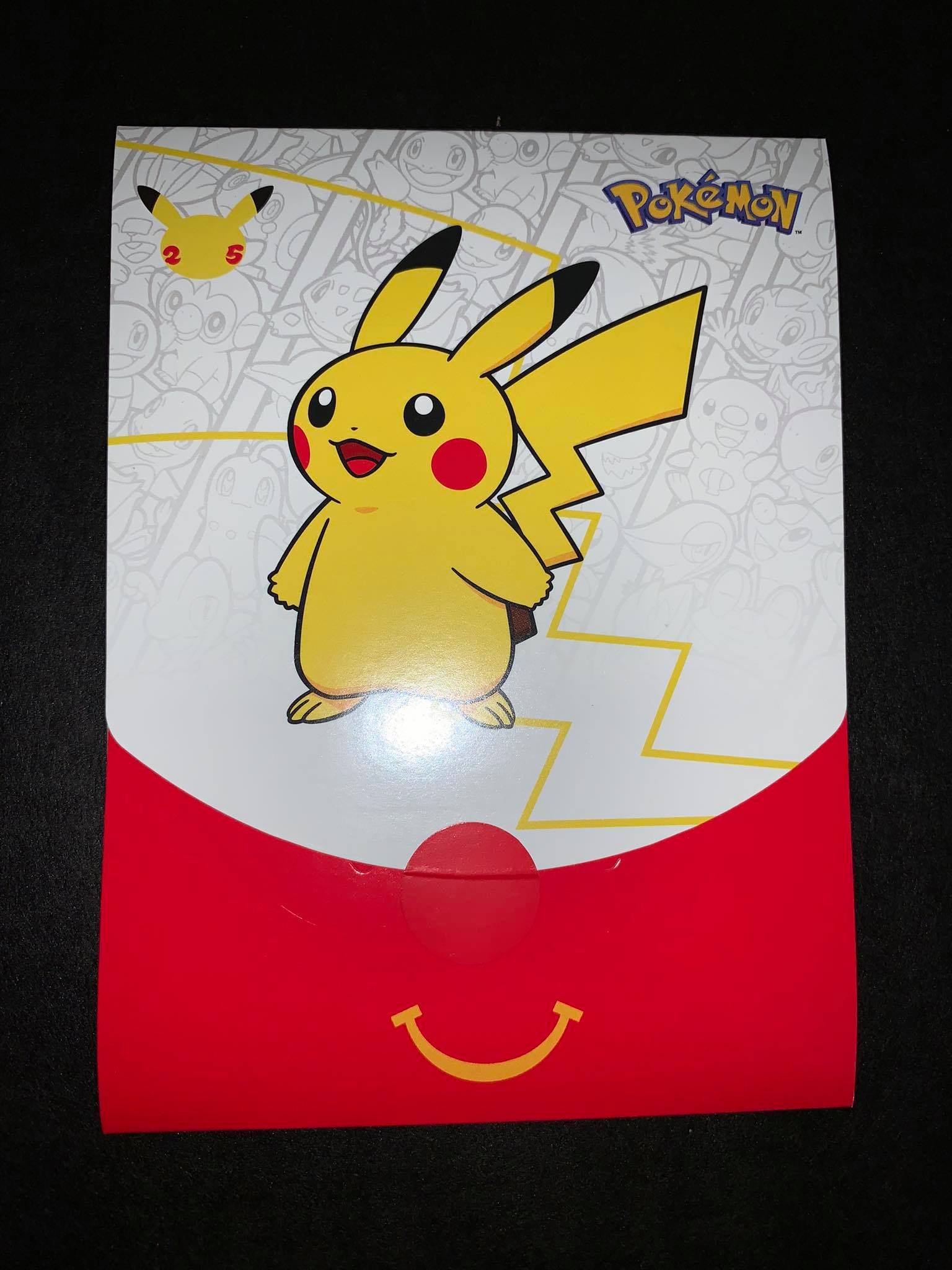 Pokemon McDonalds 25th Anniversary Promo Sealed Booster Pack - Version 1