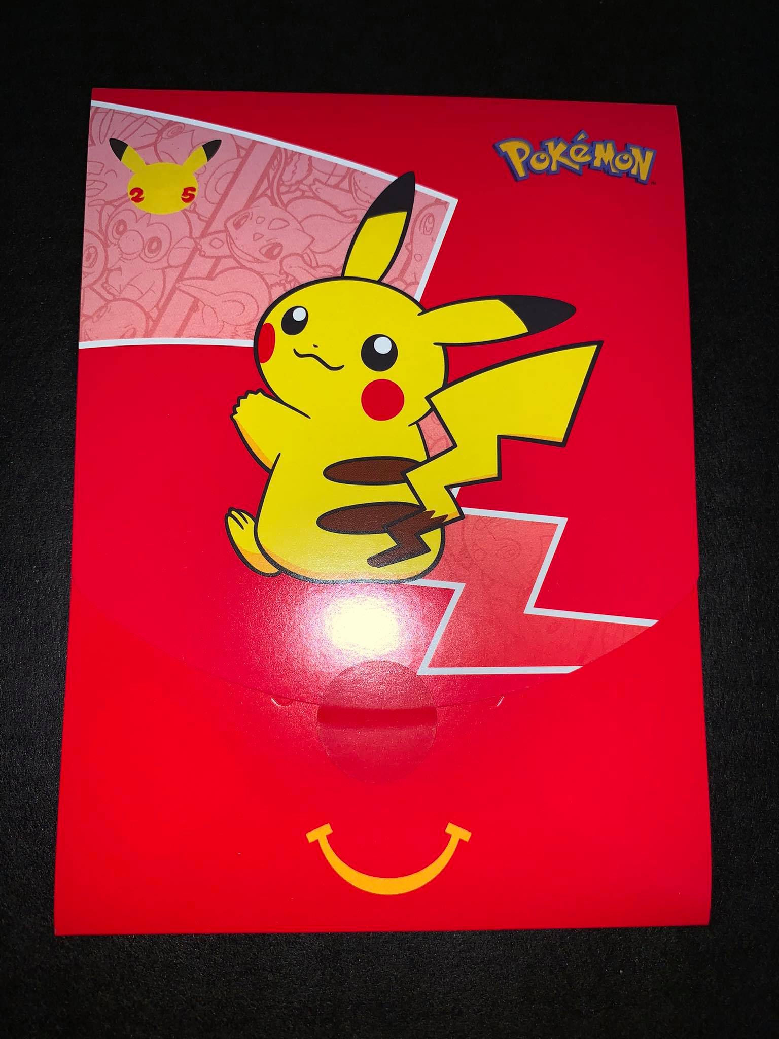 Pokemon McDonalds 25th Anniversary Promo Sealed Booster Pack - Version 10