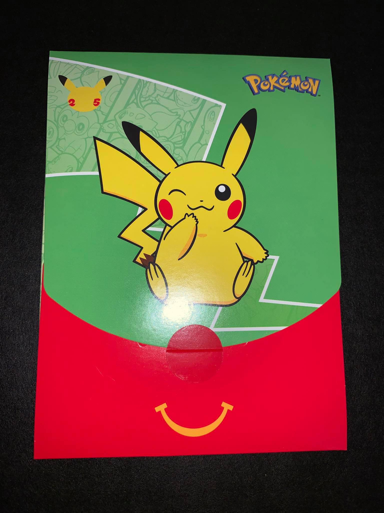 Pokemon McDonalds 25th Anniversary Promo Sealed Booster Pack - Version 6