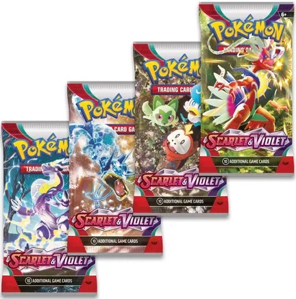 Scarlet & Violet Booster Pack Art Bundle