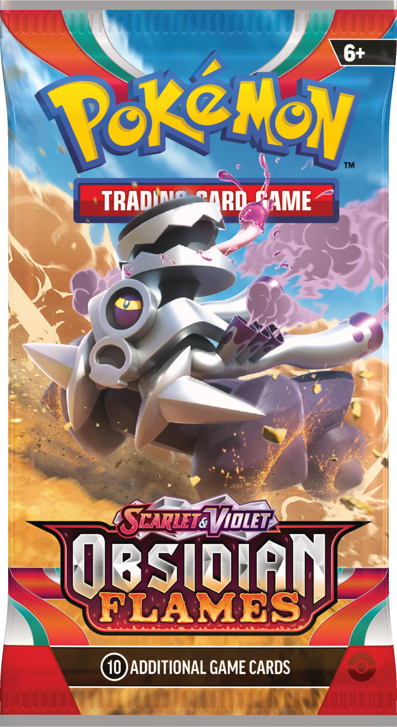 Scarlet & Violet Obsidian Flames Booster Pack - Revavroom Artwork