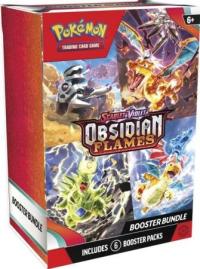 pokemon pokemon booster packs scarlet violet obsidian flames booster bundle box of 6 pack