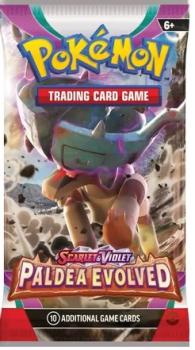 pokemon pokemon booster packs scarlet violet paldea evolved booster pack random artwork