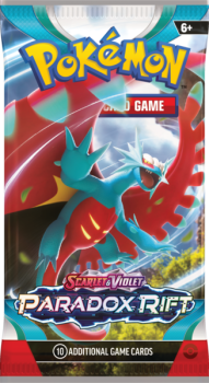 pokemon pokemon booster packs scarlet violet paradox rift booster pack roaring moon artwork