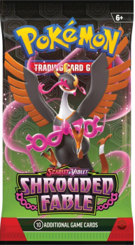 pokemon pokemon booster packs scarlet violet shrouded fable booster pack