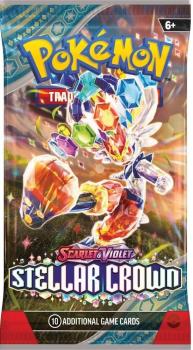 pokemon pokemon booster packs scarlet violet stellar crown booster pack