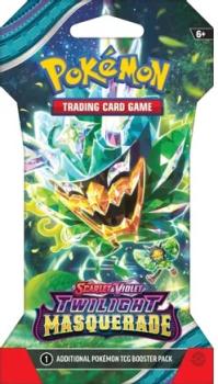 pokemon pokemon booster packs scarlet violet twilight masquerade sleeved booster pack