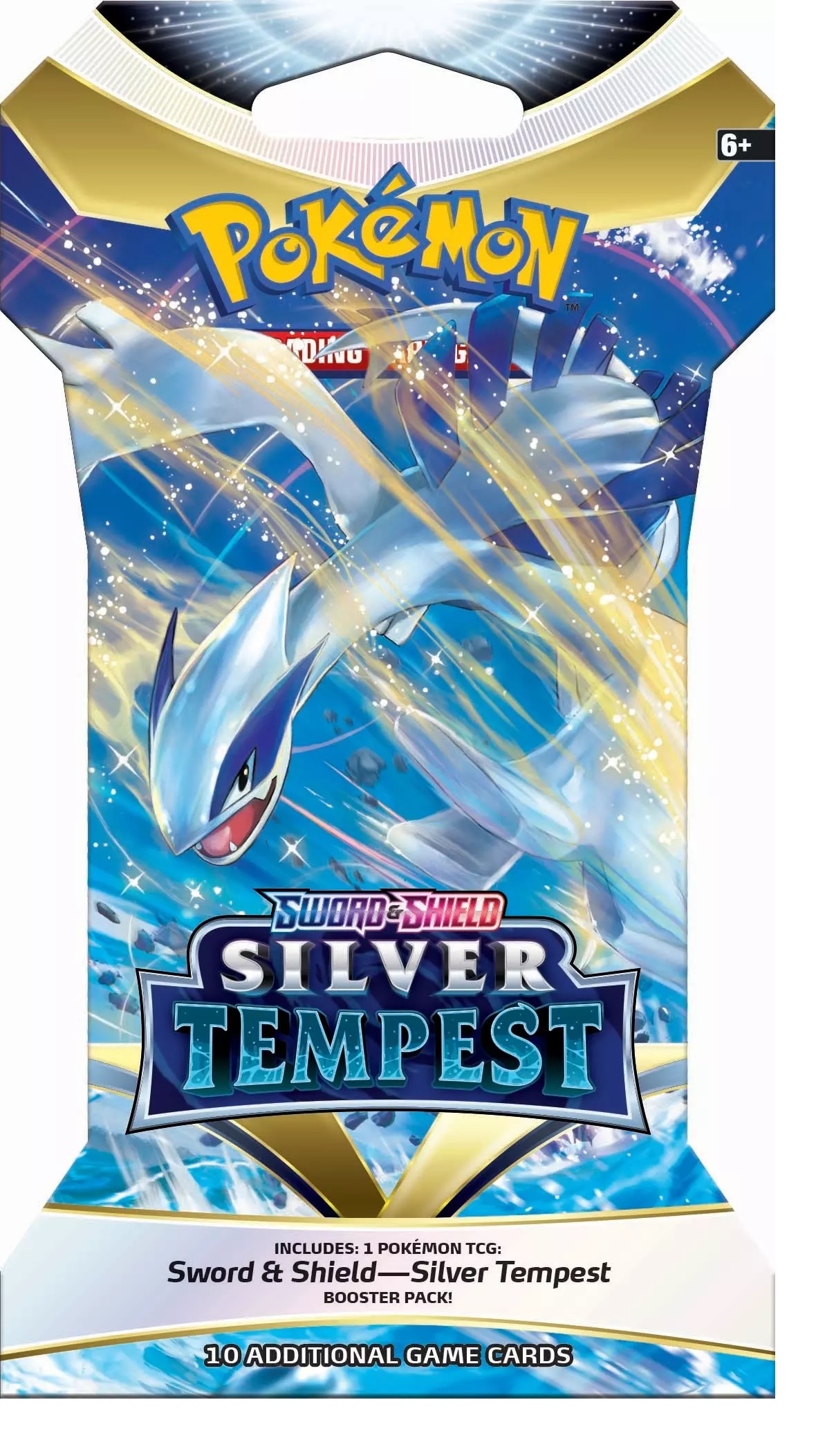 Sword and Shield - Silver Tempest Booster Pack - Lugia Artwork