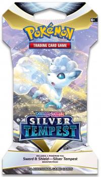 pokemon pokemon booster packs sword and shield silver tempest booster pack vulpix artwork