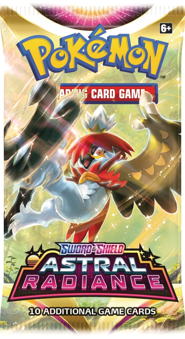 Sword & Shield - Astral Radiance Booster Pack - Hisuian Decidueye Artwork