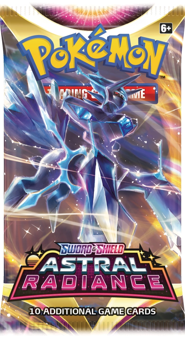 Sword & Shield - Astral Radiance Booster Pack - Origin Dialga Artwork