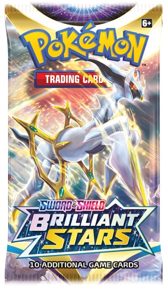 Sword & Shield - Brilliant Stars Booster Pack - Arceus Art