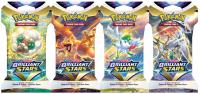 pokemon pokemon booster packs sword shield brilliant stars sleeved booster pack one of each