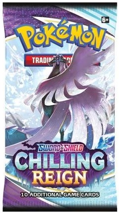 Sword & Shield - Chilling Reign Booster Pack - Articuno Art