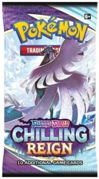 pokemon pokemon booster packs sword shield chilling reign booster pack articuno art