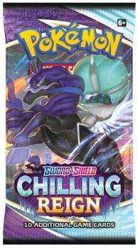 pokemon pokemon booster packs sword shield chilling reign booster pack shadow rider calyrex art