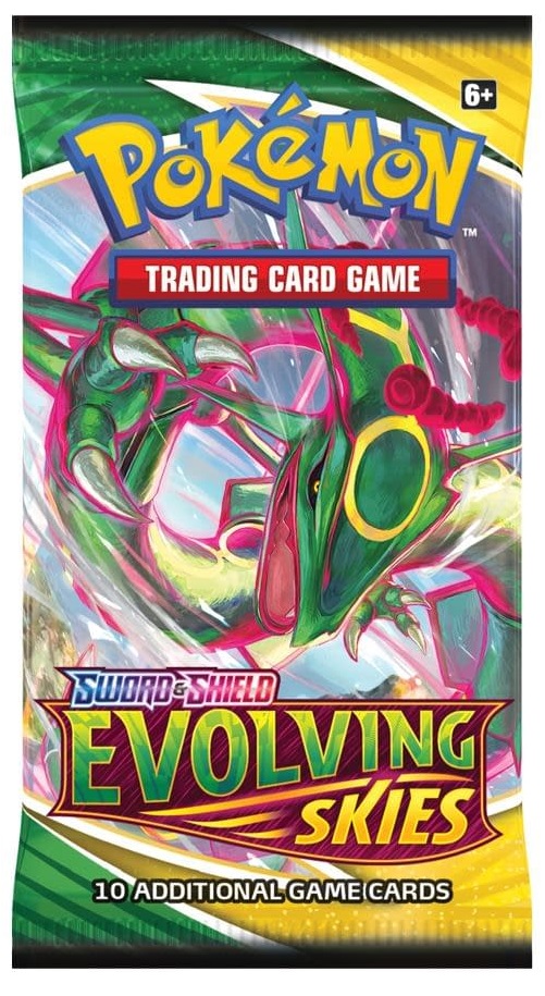 Sword & Shield - Evolving Skies Booster Pack - Rayquaza Art 