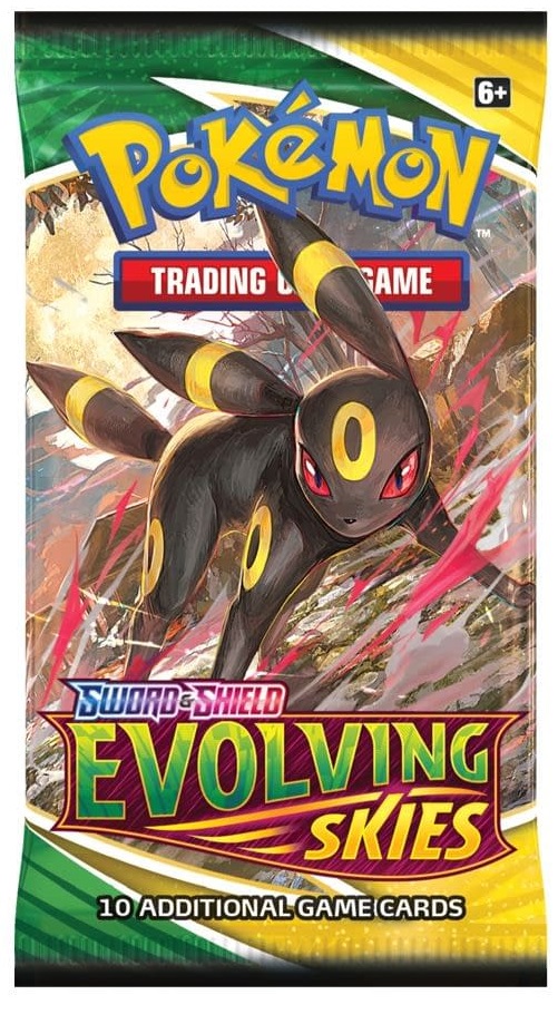 Sword & Shield - Evolving Skies Booster Pack - Umbreon Art