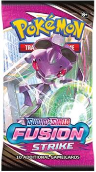 pokemon pokemon booster packs sword shield fusion strike booster pack genesect art