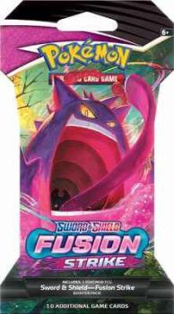 pokemon pokemon booster packs sword shield fusion strike sleeved booster pack