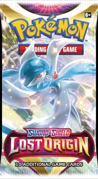 pokemon pokemon booster packs sword shield lost origin booster pack gardevoir artwork