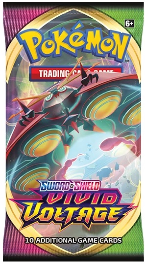 Sword & Shield - Vivid Voltage Booster Pack - Orbeetle Art