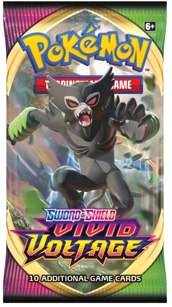 Sword & Shield - Vivid Voltage Booster Pack - Zarude Art