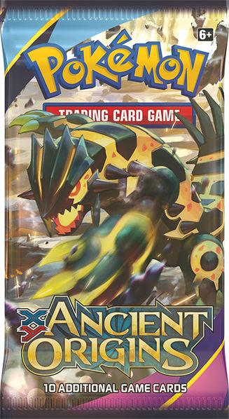 XY Ancient Origins Booster Pack - Groudon Art