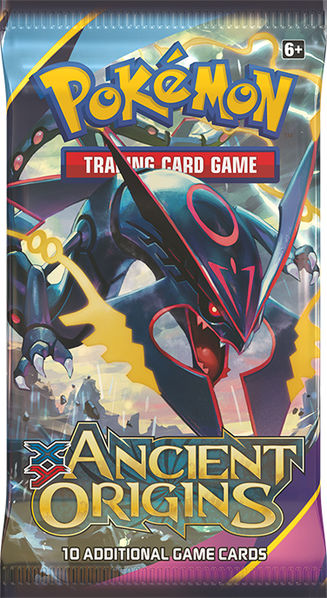 XY Ancient Origins Booster Pack - Rayquaza Art