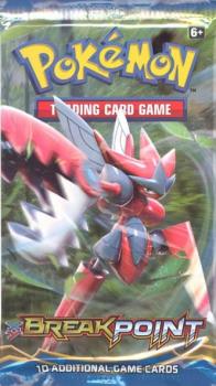 pokemon pokemon booster packs xy breakpoint booster pack scizor art