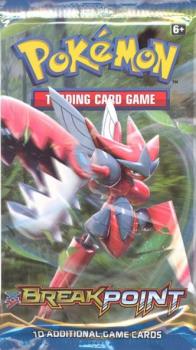 pokemon pokemon booster packs xy breakpoint booster pack scizor art