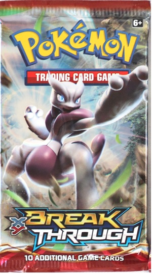 XY Breakthrough Booster Pack - Mewtwo Art